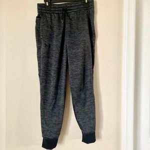 Boys Dark Gray Under Armour Coldgear Pants